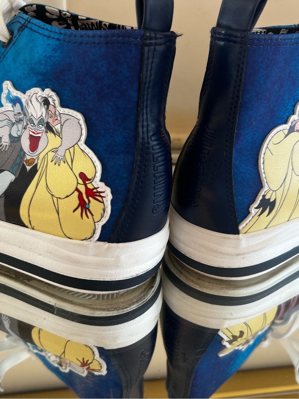 Disney Villains Blue Canvas Sneakers - Picture 14 of 16